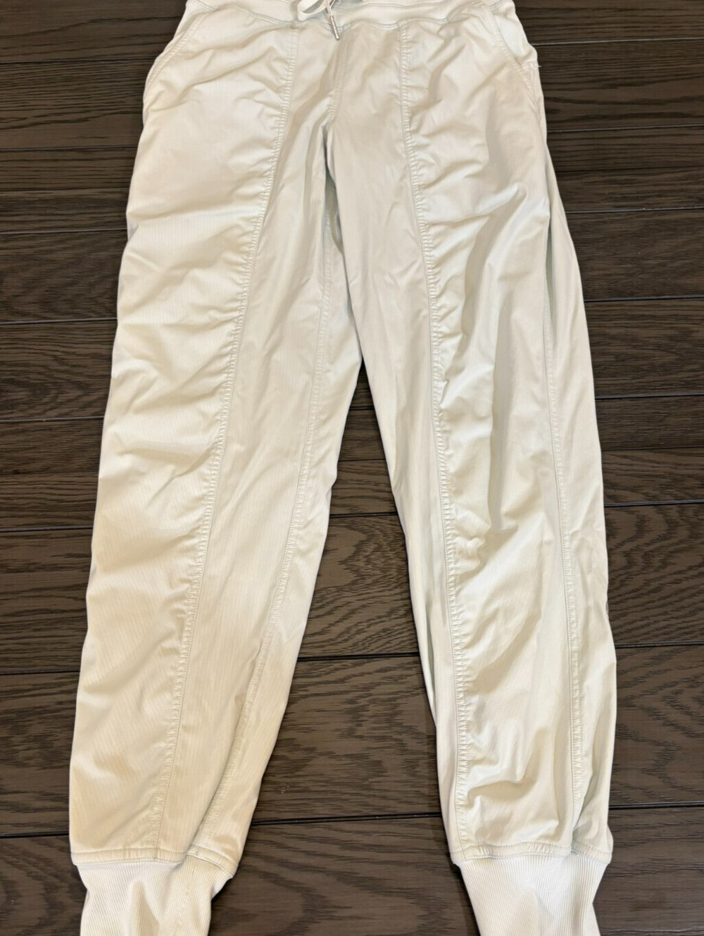 Lululemon Dance Studio Mid-Rise Lined Jogger Pants Vapor Solid Women's Size 4